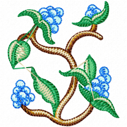 Flowers Embroidery Design 6 Flowers Embroidery Design 6